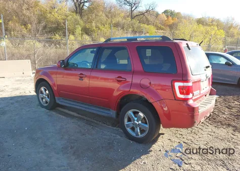 2012 Ford Escape Limited z USA, uszkodzony, nr VIN 1FMCU9EGXCKB76845